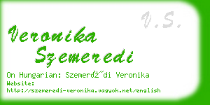 veronika szemeredi business card